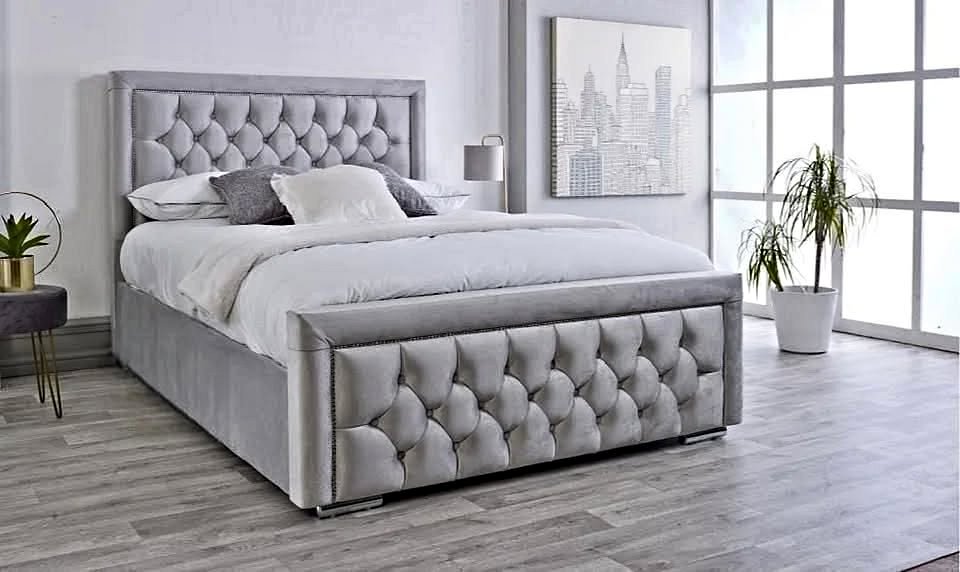 Hilton Deep Tufted Bed - Premium hilton from Newcastle Beds UK