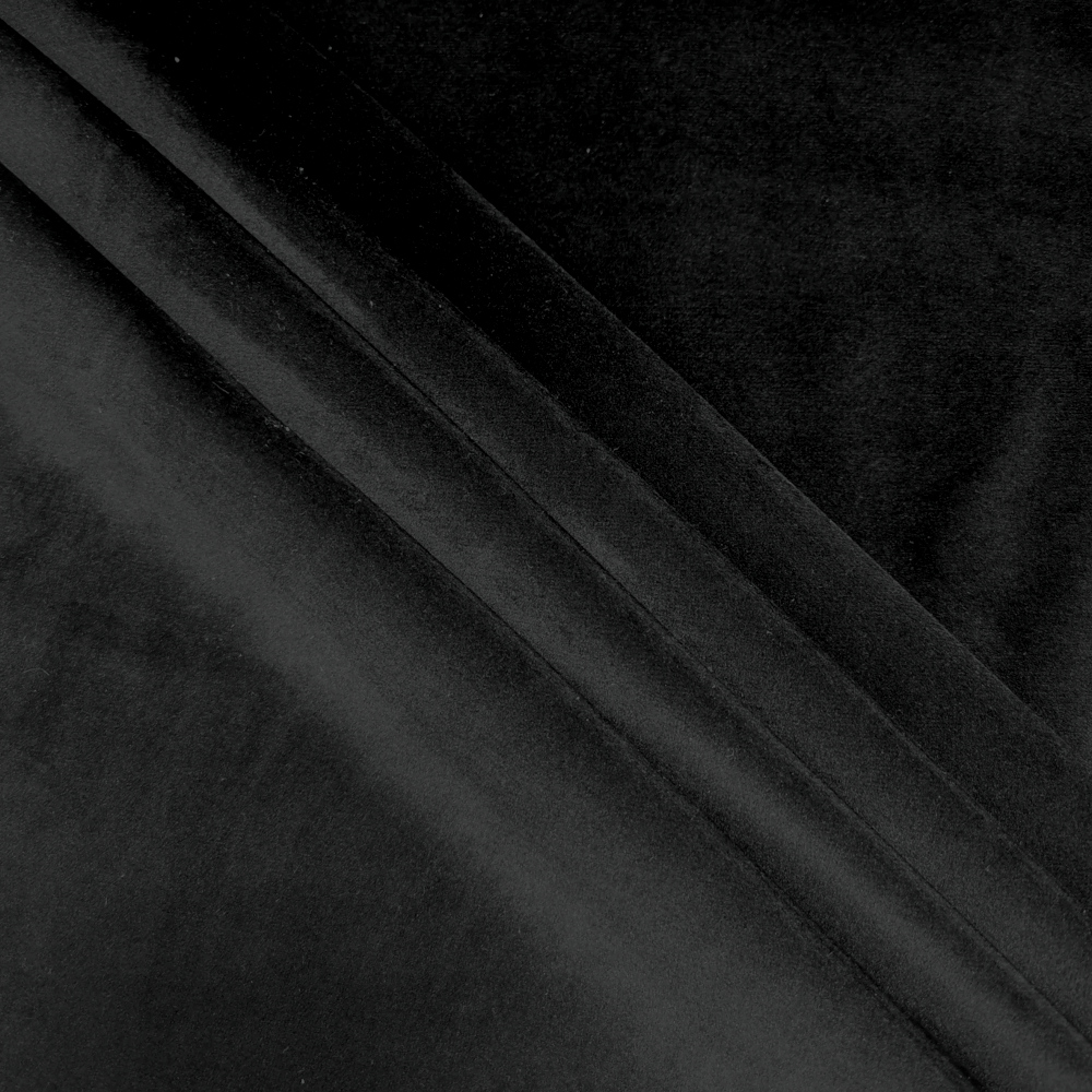 Black Plush Velvet