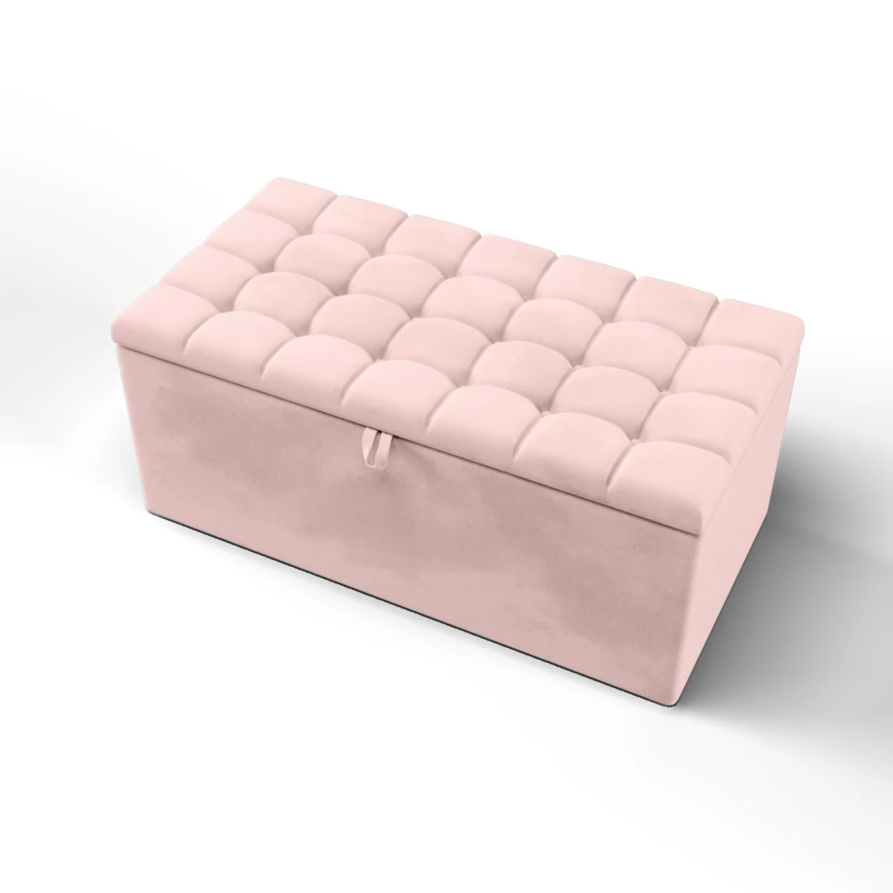 Florida Cube Headboard Bed Set with Mattress - View 2