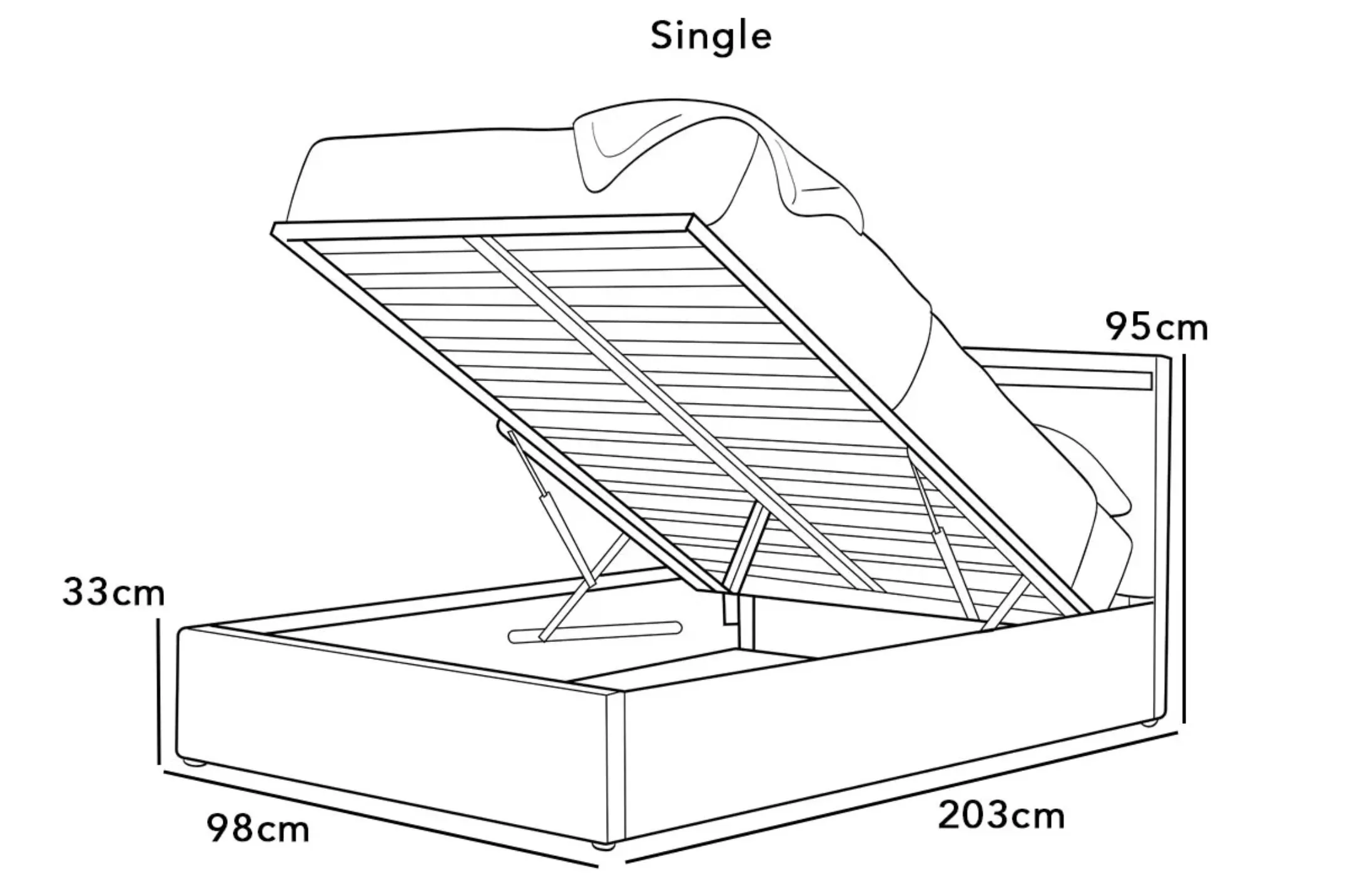 Sleigh Diamonds Headboard Bed Set - View 2
